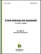 Star Spangled Banner SATB choral sheet music cover